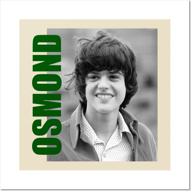 Donny Osmond - New Retro Aesthetic Fan Art Wall Art by FREEDOM FIGHTER PROD